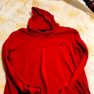 Nautica Long sleeve hooded t-shirt